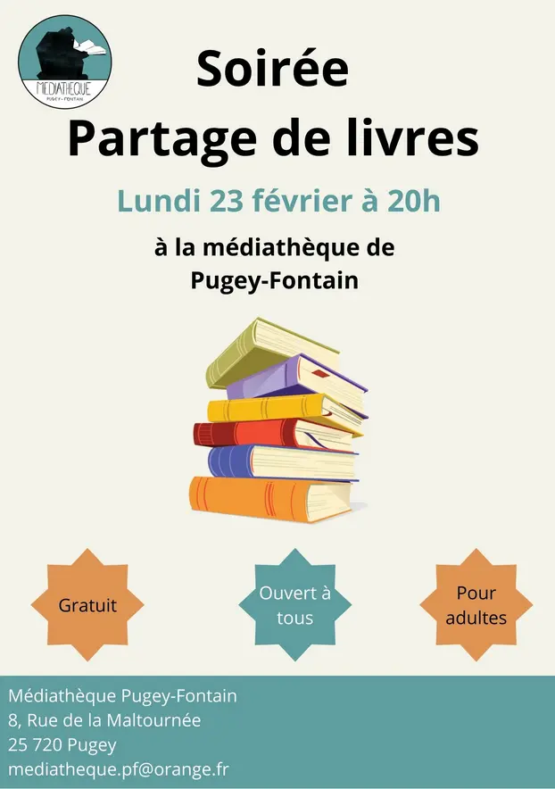 soirée partage livres