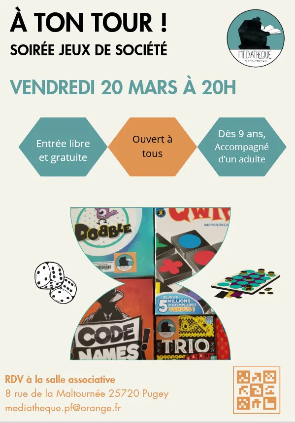 soirée jeux de société