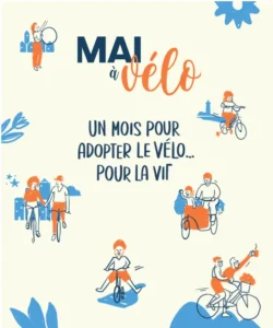 Mai à vélo