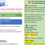 Relévé compteur